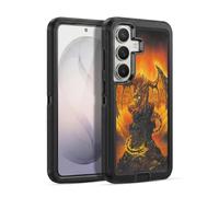 Head Case Designs Officially Licensed Ed Beard Jr Harbinger Of Fire Mythical Series Ultra-Armoured Shockproof Case [Military Grade Protection] Compatible With Samsung Galaxy S26 Plus