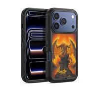 Head Case Designs Officially Licensed Ed Beard Jr Harbinger Of Fire Mythical Series Ultra-Armoured Shockproof Case [Military Grade Protection] Compatible With Apple iPhone 17 Pro Max