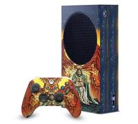 Head Case Designs Officially Licensed Ed Beard Jr Knight Templar Friendship Dragons Game Console Wrap and Game Controller Skin Bundle Compatible With Xbox Series S