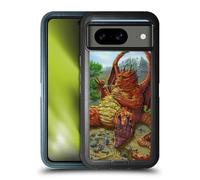 Head Case Designs Officially Licensed Ed Beard Jr Lunch With A Toothpick Dragons Ultra-Armoured Shockproof Case [Military Grade Protection] Compatible With Google Pixel 8