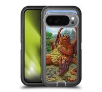 Head Case Designs Officially Licensed Ed Beard Jr Lunch With A Toothpick Dragons Ultra-Armoured Shockproof Case [Military Grade Protection] Compatible With Google Pixel 10