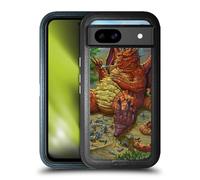 Head Case Designs Officially Licensed Ed Beard Jr Lunch With A Toothpick Dragons Ultra-Armoured Shockproof Case [Military Grade Protection] Compatible With Google Pixel 8a