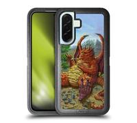 Head Case Designs Officially Licensed Ed Beard Jr Lunch With A Toothpick Dragons Ultra-Armoured Shockproof Case [Military Grade Protection] Compatible With Samsung Galaxy A36 5G