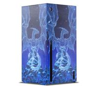 Head Case Designs Officially Licensed Ed Beard Jr Winter Spirit Dragons Game Console Wrap Case Cover Compatible With Xbox Series X