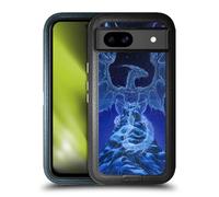 Head Case Designs Officially Licensed Ed Beard Jr Winter Spirit Dragons Ultra-Armoured Shockproof Case [Military Grade Protection] Compatible With Google Pixel 8a