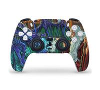 Head Case Designs Officially Licensed Ed Beard Jr Wizard Friendship Dragons Vinyl Faceplate Sticker Gaming Skin Decal Cover Compatible With Sony PlayStation 5 PS5 DualSense Controller