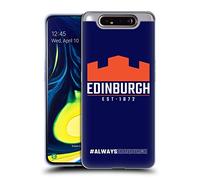 Head Case Designs Officially Licensed Edinburgh Rugby Always Edinburgh Logo 2 Gel Case [Military Grade Protection] Compatible With Samsung Galaxy A80 (2019)