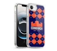Head Case Designs Officially Licensed Edinburgh Rugby Argyle Logo 2 Gel Case [Military Grade Protection] Compatible with Apple iPhone 16e / iPhone 17e and Compatible with MagSafe