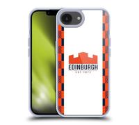 Head Case Designs Officially Licensed Edinburgh Rugby Away 2025/26 Crest Kit Gel Case [Military Grade Protection] Compatible With Apple iPhone 16e