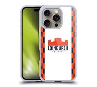 Head Case Designs Officially Licensed Edinburgh Rugby Away 2025/26 Crest Kit Gel Case [Military Grade Protection] Compatible With Apple iPhone 16 Pro