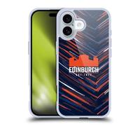 Head Case Designs Officially Licensed Edinburgh Rugby Home 2025/26 Crest Kit Gel Case [Military Grade Protection] Compatible With Apple iPhone 16