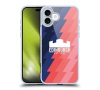Head Case Designs Officially Licensed Edinburgh Rugby Training 2025/26 Crest Kit Gel Case [Military Grade Protection] Compatible With Apple iPhone 16 Plus