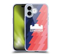 Head Case Designs Officially Licensed Edinburgh Rugby Training 2025/26 Crest Kit Gel Case [Military Grade Protection] Compatible With Apple iPhone 16