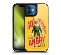 Head Case Designs Officially Licensed Elf Movie Angry Elf Graphics 2 Gel Armour Case [Military Grade Protection] Compatible With Apple iPhone 12 / iPhone 12 Pro