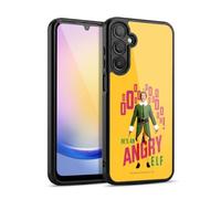 Head Case Designs Officially Licensed Elf Movie Angry Elf Graphics 2 Gel Armour Case [Military Grade Protection] Compatible With Samsung Galaxy A25 5G