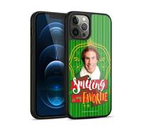Head Case Designs Officially Licensed Elf Movie Smiling Is My favorite Graphics 2 Gel Armour Case [Military Grade Protection] Compatible With Apple iPhone 12 Pro Max