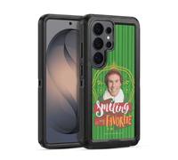 Head Case Designs Officially Licensed Elf Movie Smiling Is My favorite Graphics 2 Ultra-Armoured Shockproof Case [Military Grade Protection] Compatible With Samsung Galaxy S26 Ultra