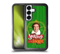 Head Case Designs Officially Licensed Elf Movie Smiling Is My favorite Graphics 2 Ultra-Armoured Shockproof Case [Military Grade Protection] Compatible With Samsung Galaxy S25+