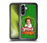 Head Case Designs Officially Licensed Elf Movie Smiling Is My favorite Graphics 2 Ultra-Armoured Shockproof Case [Military Grade Protection] Compatible With Samsung Galaxy A56 5G