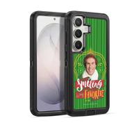 Head Case Designs Officially Licensed Elf Movie Smiling Is My favorite Graphics 2 Ultra-Armoured Shockproof Case [Military Grade Protection] Compatible With Samsung Galaxy S26