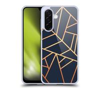 Head Case Designs Officially Licensed Elisabeth Fredriksson Copper And Midnight Navy Stone Collection Gel Case [Military Grade Protection] Compatible With Samsung Galaxy A26 5G