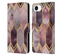 Head Case Designs Officially Licensed Elisabeth Fredriksson Dreamy Stained Glass Sparkles Leather Wallet Case Compatible With Apple iPhone 16e