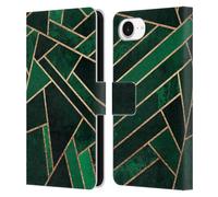 Head Case Designs Officially Licensed Elisabeth Fredriksson Emerald Night Sparkles Leather Wallet Case Compatible With Apple iPhone 16e