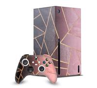 Head Case Designs Officially Licensed Elisabeth Fredriksson Pink And Black Art Mix Game Console Wrap and Game Controller Skin Bundle Compatible With Xbox Series X