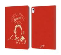 Head Case Designs Officially Licensed Elton John Crocodile Rock Single Artwork Leather Wallet Case Compatible With Apple iPad Air 13 2024/2025
