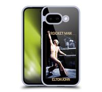 Head Case Designs Officially Licensed Elton John Key Art 3 Rocketman Gel Case [Military Grade Protection] Compatible With Google Pixel 9A