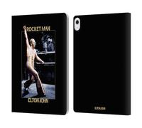 Head Case Designs Officially Licensed Elton John Key Art 3 Rocketman Leather Wallet Case Compatible With Apple iPad Air 13 2024/2025