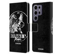 Head Case Designs Officially Licensed Elton John Key Art 4 Rocketman Leather Wallet Case Compatible with Samsung Galaxy S25 Ultra