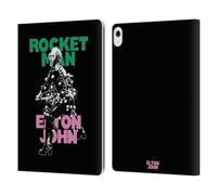 Head Case Designs Officially Licensed Elton John Key Art 5 Rocketman Leather Wallet Case Compatible With Apple iPad Air 13 2024/2025