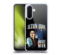 Head Case Designs Officially Licensed Elton John Key Art Rocketman Gel Case [Military Grade Protection] Compatible With Samsung Galaxy A26 5G