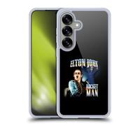 Head Case Designs Officially Licensed Elton John Key Art Rocketman Gel Case [Military Grade Protection] Compatible with Samsung Galaxy S25 and Compatible with MagSafe