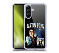 Head Case Designs Officially Licensed Elton John Key Art Rocketman Gel Case [Military Grade Protection] Compatible With Samsung Galaxy A56 5G