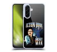Head Case Designs Officially Licensed Elton John Key Art Rocketman Gel Case [Military Grade Protection] Compatible With Samsung Galaxy A36 5G
