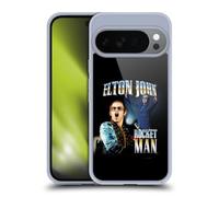 Head Case Designs Officially Licensed Elton John Key Art Rocketman Gel Case [Military Grade Protection] Compatible with Google Pixel 10 and Compatible with MagSafe