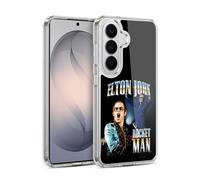 Head Case Designs Officially Licensed Elton John Key Art Rocketman Gel Case [Military Grade Protection] Compatible with Samsung Galaxy S26 and Compatible with MagSafe