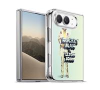 Head Case Designs Officially Licensed Elton John Rocket Man Single Artwork Gel Case [Military Grade Protection] Compatible with Apple iPhone Duo and Compatible with MagSafe