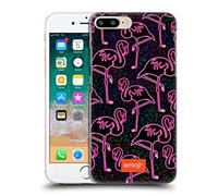 Head Case Designs Officially Licensed emoji® Flamingo Neon Hard Back Case Compatible With Apple iPhone 7 Plus/iPhone 8 Plus
