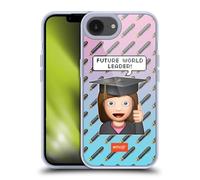 Head Case Designs Officially Licensed emoji® Future Leader Graduation Gel Case [Military Grade Protection] Compatible with Apple iPhone 16e and Compatible with MagSafe