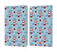 Head Case Designs Officially Licensed emoji® Scarf Winter Wonderland Leather Wallet Case Compatible With Apple iPad Air 13 2024/2025