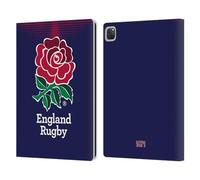 Head Case Designs Officially Licensed England Rugby Union Alternate Kit 2016/17 The Rose Leather Wallet Case Compatible With Apple iPad Pro 13 M4 2024
