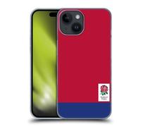 Head Case Designs Officially Licensed England Rugby Union Colour Block 2016/17 The Rose Hard Back Case Compatible With Apple iPhone 15