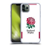 Head Case Designs Officially Licensed England Rugby Union Home 2020/21 Crest Kit Gel Case [Military Grade Protection] Compatible with Apple iPhone 11 Pro Max and Compatible with MagSafe