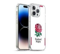 Head Case Designs Officially Licensed England Rugby Union Home 2020/21 Crest Kit Gel Case [Military Grade Protection] Compatible with Apple iPhone 14 Pro Max and Compatible with MagSafe