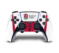 Head Case Designs Officially Licensed England Rugby Union Home 2025/26 Crest Kit Vinyl Sticker Gaming Skin Decal Cover Compatible With Sony PlayStation 5 PS5 DualSense Edge Controller
