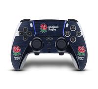 Head Case Designs Officially Licensed England Rugby Union Kit Logo Art and Typography Vinyl Sticker Gaming Skin Decal Cover Compatible With Sony PlayStation 5 PS5 DualSense Edge Controller