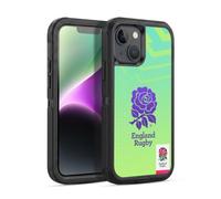 Head Case Designs Officially Licensed England Rugby Union Logo in Neon Green This Rose Means Everything Ultra-Armoured Shockproof Case [Military Grade Protection] Compatible With Apple iPhone 14